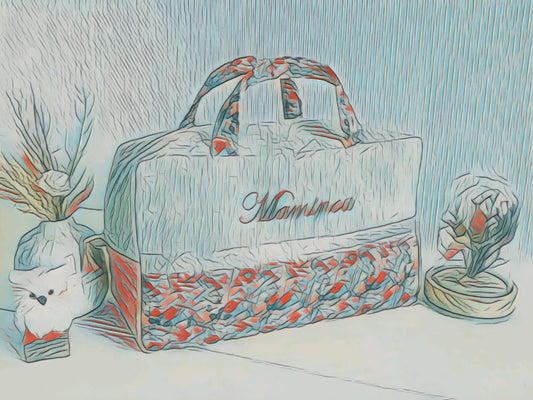 Create your two-tone suitcase