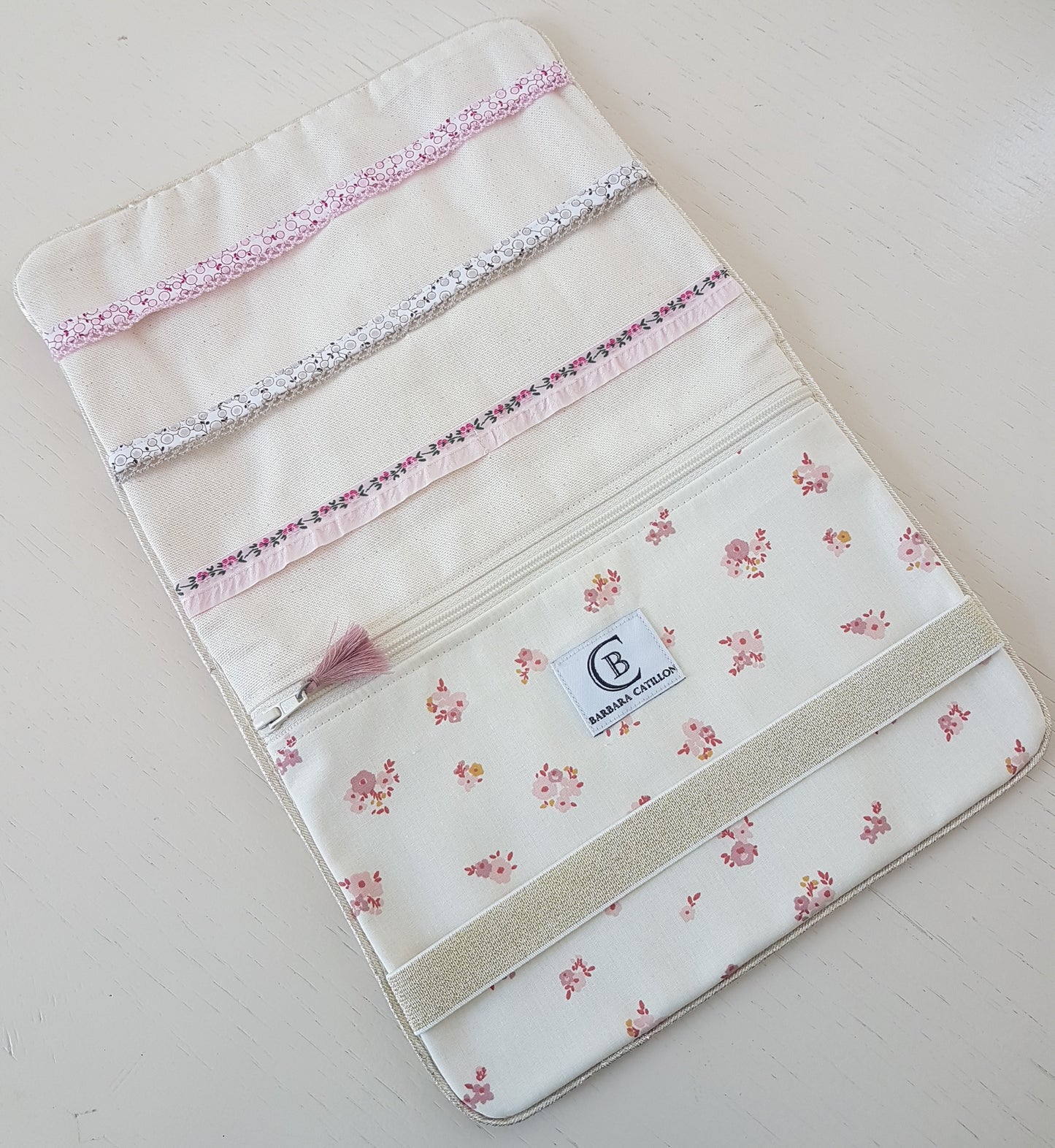 Créez votre pochette à barrettes et accessoires coiffure