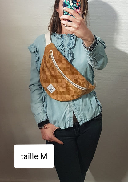 Créez votre sac banane en coton molletonné