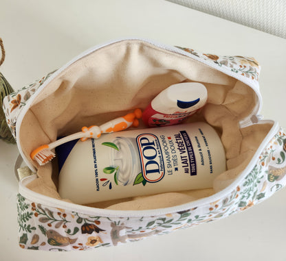 Créez votre trousse de toilette bicolore