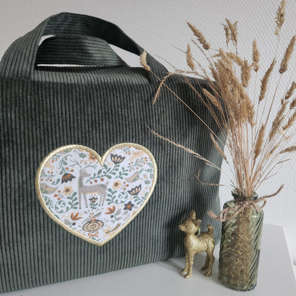 Créez votre sac à langer ou de voyage uni brodé