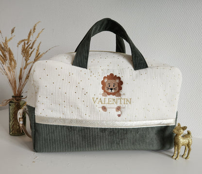 Créez votre sac à langer ou de voyage bicolore