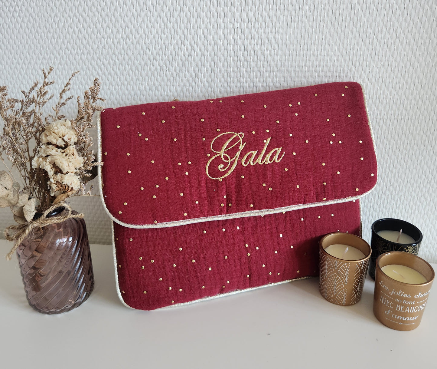 Create your health record cover, diaper bag, single-color fleece