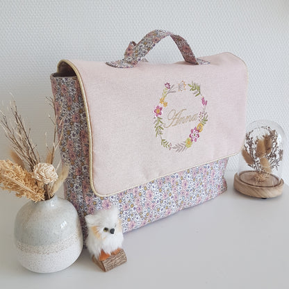 Cartable, sac à dos maternelle enfant brodé