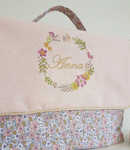 Cartable, sac à dos maternelle enfant brodé