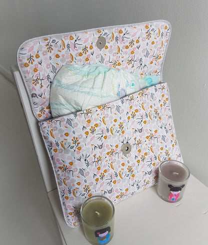 Créez votre protège carnet de santé, pochette à langer, unicolore molletonné