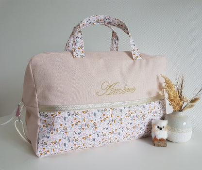 Créez votre sac à langer ou de voyage bicolore