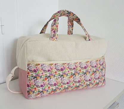 Créez votre sac à langer ou de voyage bicolore