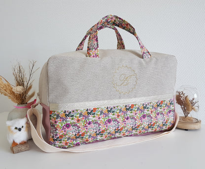 Créez votre sac à langer ou de voyage bicolore