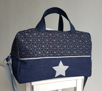 Créez votre sac à langer ou de voyage bicolore
