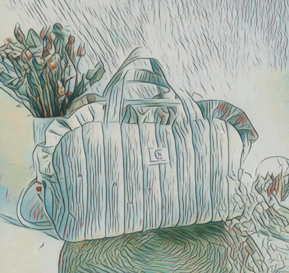 Créez votre sac à langer à volants