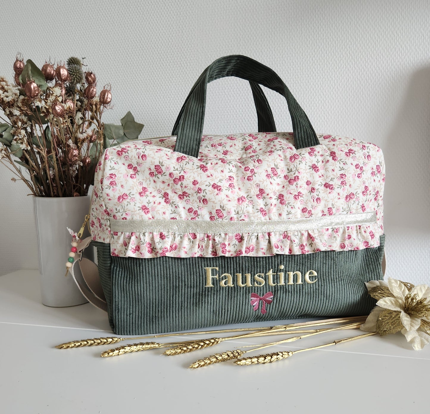 Create your two-tone diaper or travel bag