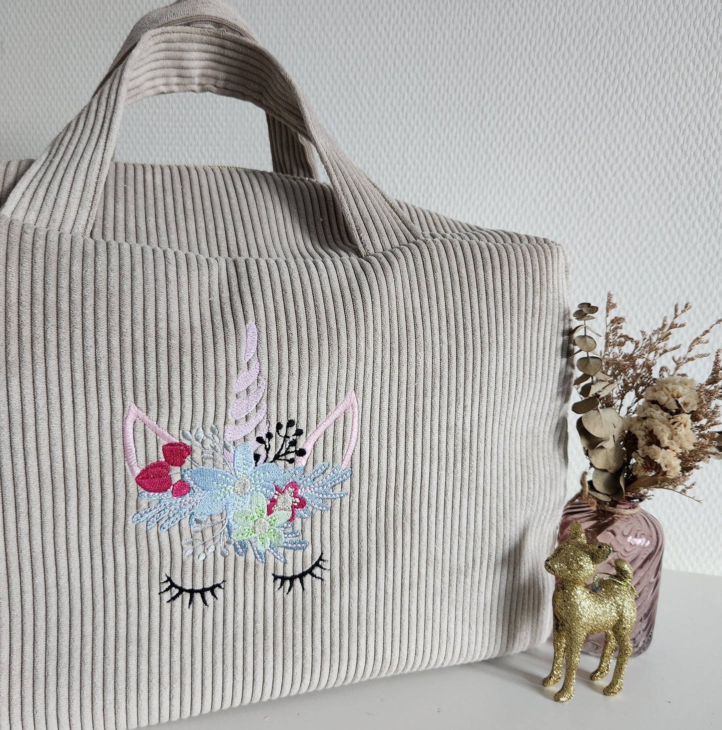 Wickel- oder Reisetasche aus Cord