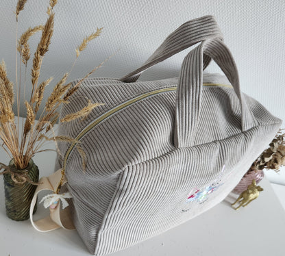 Wickel- oder Reisetasche aus Cord