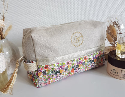Créez votre trousse de toilette bicolore