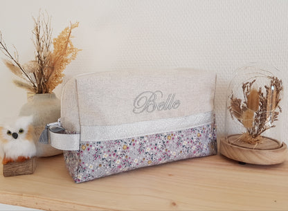 Créez votre trousse de toilette bicolore